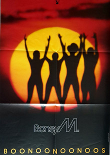 BONEY M BOONOONOONOOS ( HANSA 203 888 - 320 ) HALF-SPEED MASTERED WITH POSTER 1981 GER