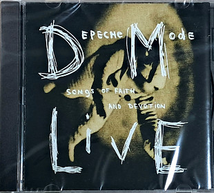 DEPECHE MODE «Songs of Faith and Devotion» Live (made in Europe) новий диск [запечатаний]
