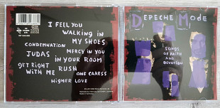 DEPECHE MODE SONGS OF FAITH AND DEVOTION ( STUMM 106 / INT 846.888 ) BOOKLET 1993 GER
