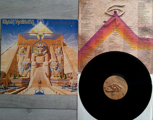 IRON MAIDEN POWERSLAVE ( EMI 1C064 240200 A-01/B-01 ) 1984 EEC