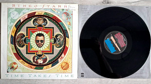 RINGO STARR ( THE BEATLES ) TIME TAKES TIME ( PRIVAT MUSIC 212 902 A1/B1 ) STICKER 1992 GER