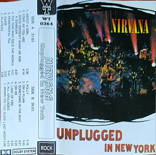 Nirvana – Unplugged In New York