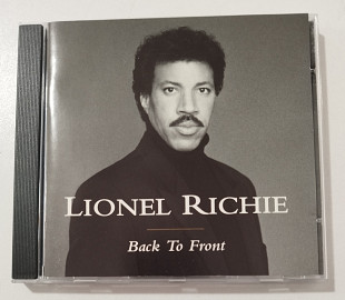 CD LIONEL RICHIE 1992 Back To Front (France)