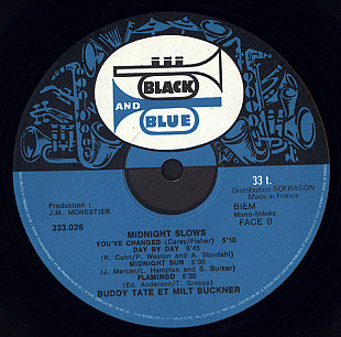 Buddy Tate - Midnight Slows (1975)