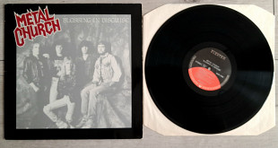 METAL CHURCH BLAESSING IN DISGUISE ( ELEKYTA 960 817-1 A/B2 ) 1989 GER