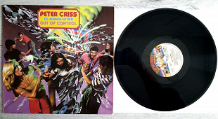 PETER CRISS ( LISS ) OUT OF CONTROL ( CASABLANCA 6302 065 1Y/2Y ) 1980 GER