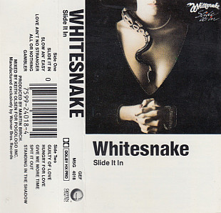 WHITESNAKE «Slide It In» Dolby HX Pro ℗1984