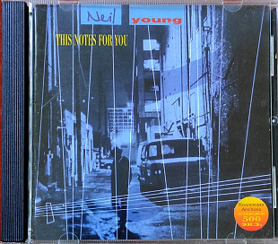 Neil Young. This Notes for You. 1988