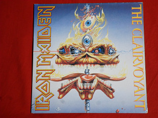 Iron Maiden - The Clairvoyant (12", Single, Gat) UK