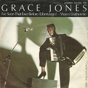 Grace Jones - I've Seen That Face Before (Libertango) / Warm Leatherette (1981) - NM- - 7" Single St