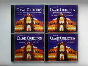Classic Collection 4 фирменных CD Бах Моцарт Шуберт Лист Бизе Шопен Бетховен Россини Штраус
