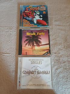 Лот фірмових музичних CD – хіти 80-х, 90-х та 2000-х (4 диски)