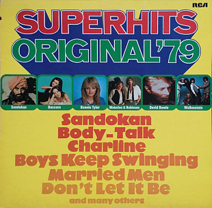 DAVID BOWIE, BONNIE TYLER, BACCARA etc. «Superhits Original '79» ℗1979