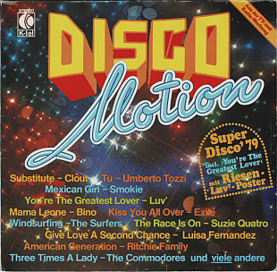 DEE D.JACKSON, SUPERMAX, SUZI QUATRO etc. «Disco Motion» ℗1978