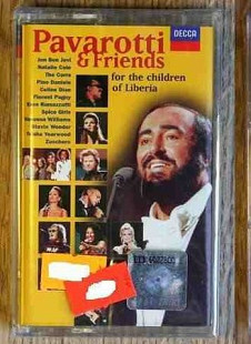 PAVAROTTI & FRIENDS (JON BON JOVI, ZUCCERO, STEVIE WONDER etc.) «For The Children Of Liberia» CrO2 D