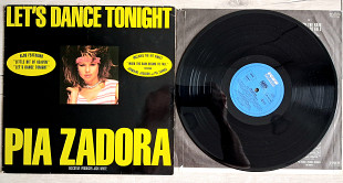 PIA ZADORA with Jermaine Jackson ( ITALO DISCO ) LET'S DANCE TONIGHT ( CURB INT 147.716 ) 1984 GER