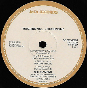 Neil Diamond – Touching You, Touching Me