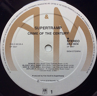 Supertramp – Crime Of The Century