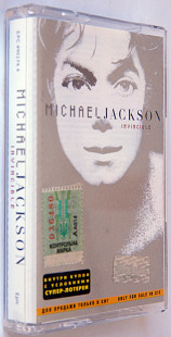 Michael Jackson – Invincible. Лицензионная кассета.