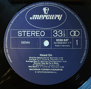 Bachman-Turner Overdrive – Head On