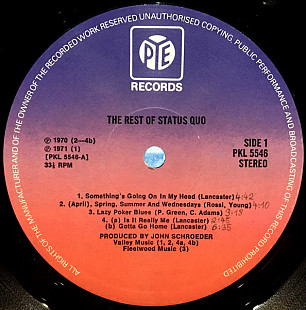 Status Quo – The Rest Of Status Quo