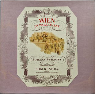 Box set (5 платівок) Johann Strauss Jr., Robert Stolz – Wien Im Walzertakt