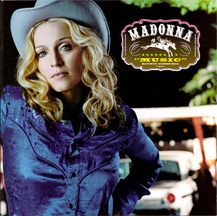 Madonna – Music ( USA ) gold promo stamp