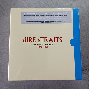 Dire Straits The Studio Albums 1978-1991. 6 CD Новий. Запакован.