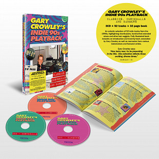 Gary Crowley - Gary Crowley's Indie 90s Playback (2022) (3xCD + Book)