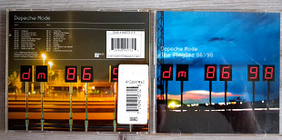 DEPECHE MODE THE SINGLES 86-98 / 2CD ( MUTE INT 4 84573 2 ) with Booklet 1998 EU