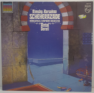Rimsky-Korsakov - Minneapolis Symphony Orchestra - Antal Dorati – Scheherazade LP 12" (Прайс 49892)
