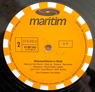 Das Orchester Kay Webb* – Gitarrenträume In Gold