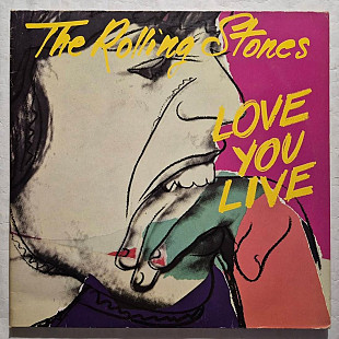 The Rolling Stones 77 2lp "Love You Live" Germany Ex/Ex