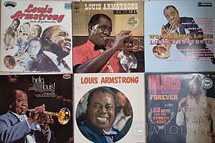P40 - винил - Louis Armstrong - Elvis Presley - 8 шт vinyl