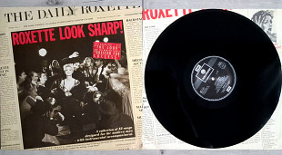 ROXETTE LOOK SHARP ! ( EMI / PARLOPHONE 064-781098 A2/B1 ) STICKER 1988 EEC