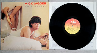 MICK JAGGER ( THE ROLLING STONES ) SHE'S THE BOSS ( CBS 86310 A2/B2 ) 1985 ENGL