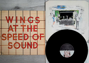 WINGS ( PAUL McCARTNEY ) AT THE SPEED OF THE SOUND ( MPL PAS 10010 ) 1976 UK