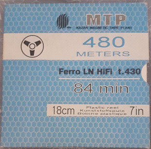 Магнітна стрічка МТР Ferro LN HiFi t.430