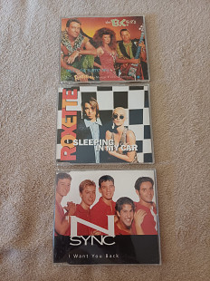Фірмові CD-сингли (Slim Jewel / J-Card Case): Roxette, 'N Sync, The B-52's