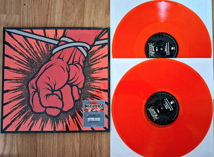 METALLICA ST.ANGER 2LP ( BLCKND 016-1U ) ORANGE VINYL 2024 REISSUE 2003 GERMANY
