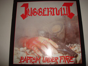 JUGGERNAUT- Baptism Under Fire 1986 Orig. Europe Rock Speed Metal