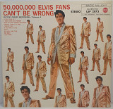 Elvis Presley – 50, 000, 000 Elvis Fans Can't Be Wrong (Elvis' Gold Records, Vol.2) LP 12" (Прайс 3731