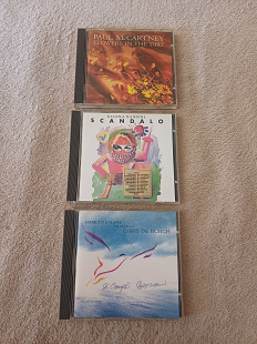 PAUL McCARTNEY – FLOWERS IN THE DIRT | GIANNA NANNINI – SCANDALO | CHRIS DE BURGH – SPARK TO A FLAME