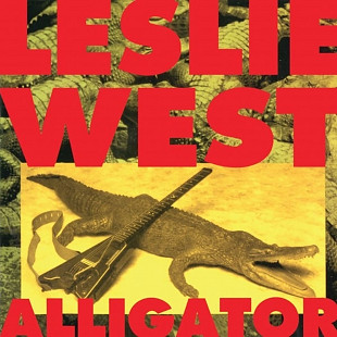 LESLIE WEST (ex-Mountain) – Alligator - Red Vinyl ‘1989/re Voiceprint UK - Limited Edition - NEW