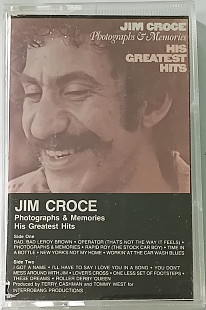 JIM CROCE Photographs & Memories: His Greatest Hits. Cassette US