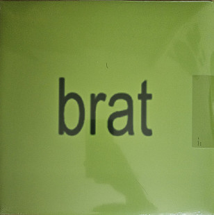 CHARLI XCX "BRAT" Black translucent Vinyl Виробництво Чехiя Стан SS Новий запакований Ціна 1900 гр