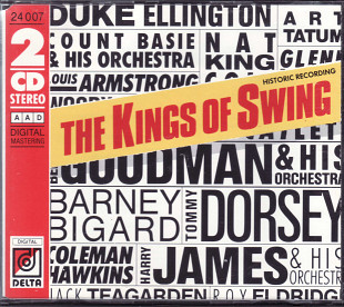 Historic Recording The Kings Of Swing. Various. 2 x CD (Germany)