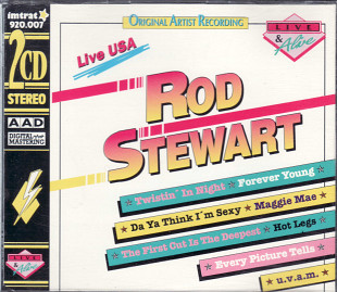 Rod Stewart. Live USA. 2 x CD (Germany)