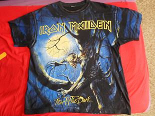 Iron Maiden - Fear OF The Dark Повний принт XL (повний вінтаж 92 Рідкісний)