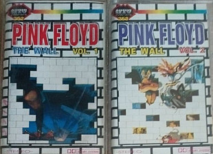 Студійні аудіокасети Pink Floyd "Wall 1" "Wall2"
